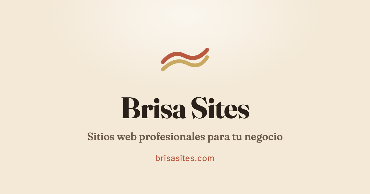 Ejemplo de página web profesional para restaurante hispano en Miami con menú digital y reservas — Brisa Sites